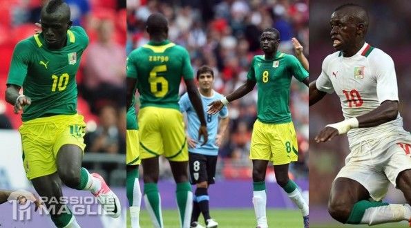 Le divise del Senegal indossate ai Giochi di Londra 2012 Senegal maglie Olimpiadi 2012 Puma