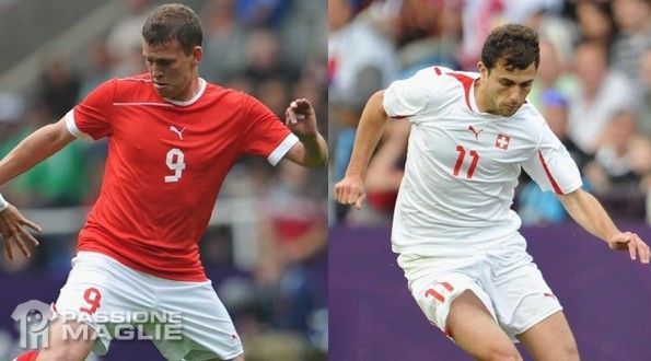 Le maglie della Svizzera per le Olimpiadi 2012 Divise Svizzera Londra 2012