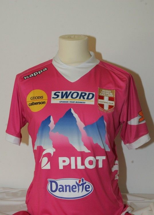 La terza maglia 2012-2013 dell'Evian TG
