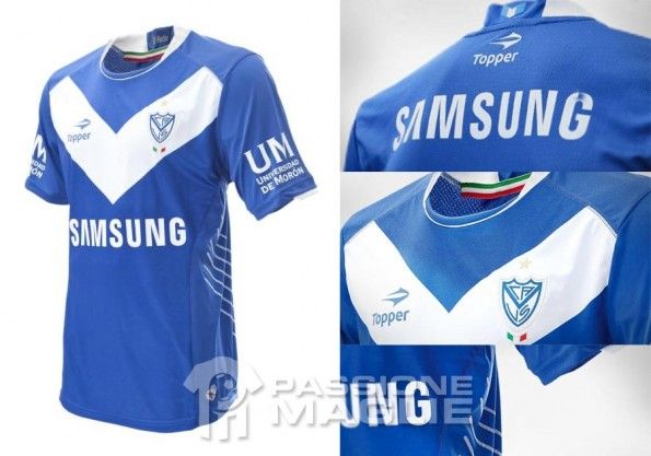 La casacca da trasferta del Vèlez Sarsfield 2012-13 Seconda maglia Vélez 2012-13