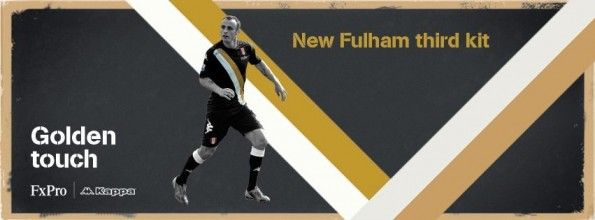 "Golden touch" per la terza divisa del Fulham 2012-2013