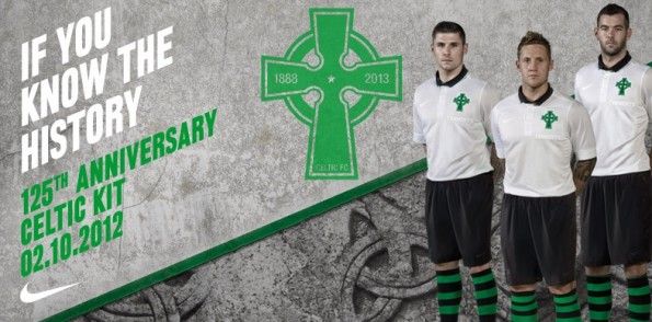 Nike celebra i 125 anni del Celtic con una divisa storica