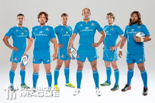 Kit Italia rugby adidas 2012