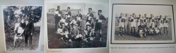 Le maglie del Rimini nel 1919, 1927, 1938