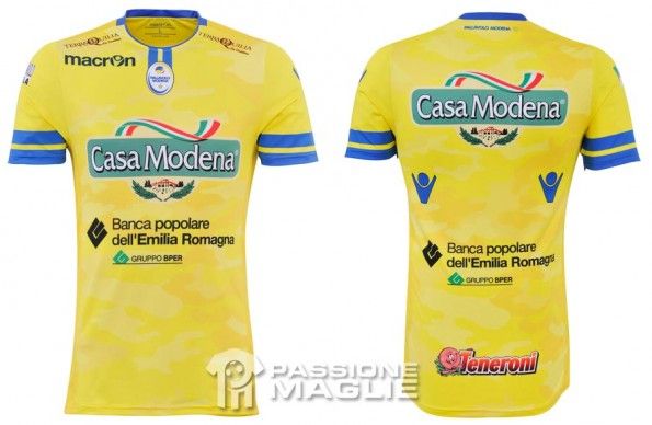 Seconda maglia della Pallavolo Modena 2012-2013 Macron Pallavolo Modena maglia away 2012-13