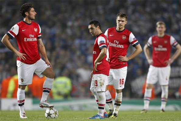 Arsenal kit home 2012-2013