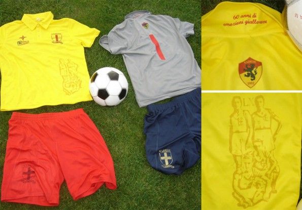 Dettagli divisa Vadese 60 anni