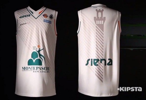 La maglia Kipsta della Mens Sana Siena per il 2012-2013