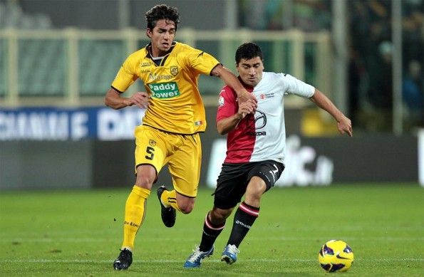 Pizarro e Doninelli in Fiorentina-Juve Stabia di Coppa Italia Fiorentina-Juve Stabia Coppa Italia 2012-2013