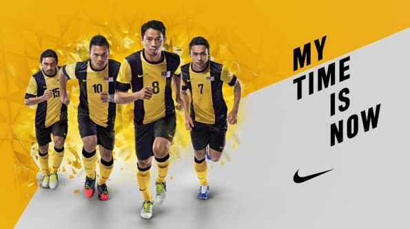 Il nuovo kit Nike della Malesia per la AFF Suzuki Cup 2012 Kit Malesia 2012 home