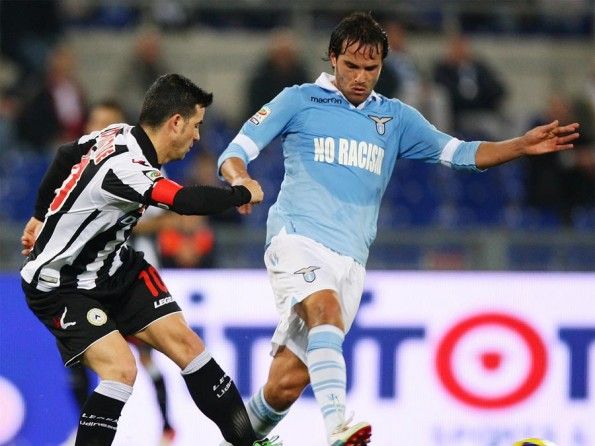 La maglia della Lazio con la scritta "No Racism" indossata contro l'Udinese Maglia Lazio con scritta No Racism