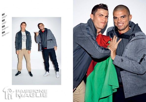 Ronaldo Pepe foto collezione CR7 Nike