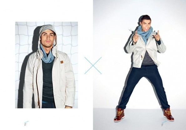 Ronaldo indossa capi collezione CR7 2012