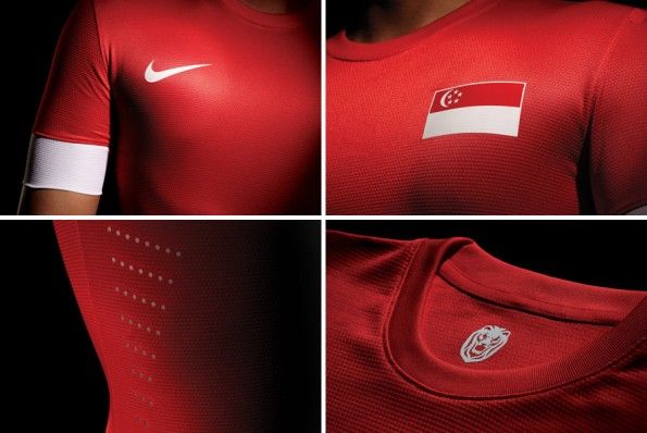 Singapore particolari maglia 2012 Nike