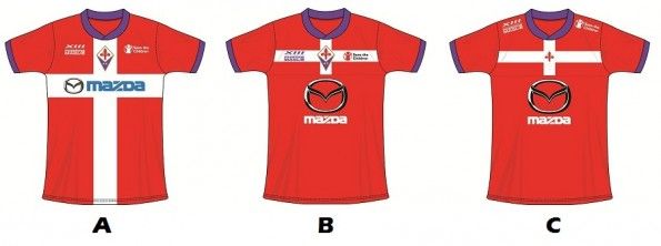Le tre proposte di Passione Maglie per una terza maglia crociata della Fiorentina