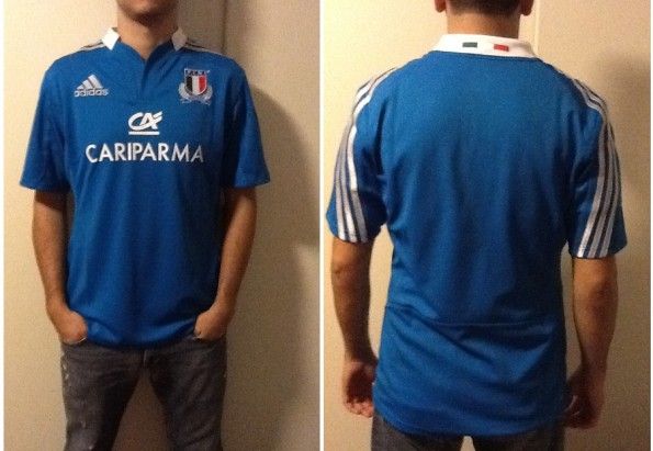 La vestibilità della maglia della nazionale di rugby