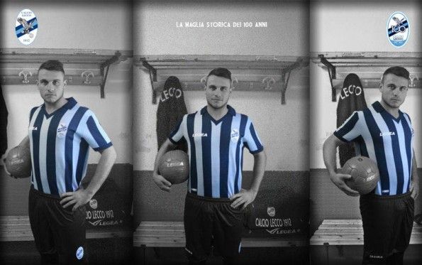 La maglia ufficiale del Lecco per il Centenario firmata Legea Maglia Lecco 100 anni