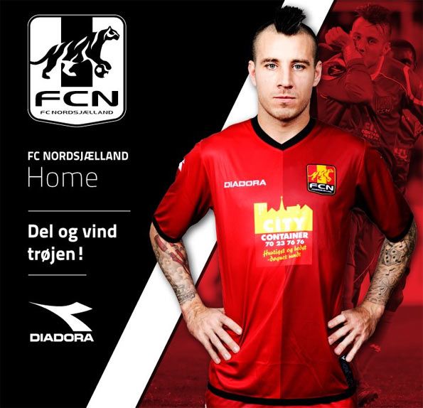 Nordsjaelland maglia home 2013
