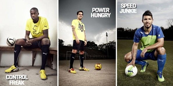 Aguero, Fabregas e Yaya Tourè presentano What's in your nature Applicazione Puma What's in your nature