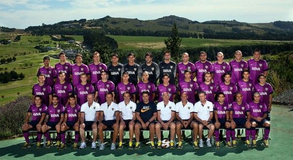 Boca Junior rosa 2013