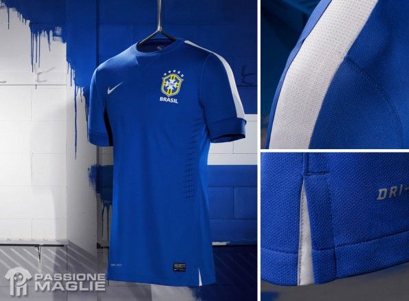 Brasile seconda maglia 2013 Nike