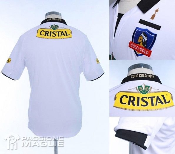 Dettagli divisa home Colo-Colo 2013