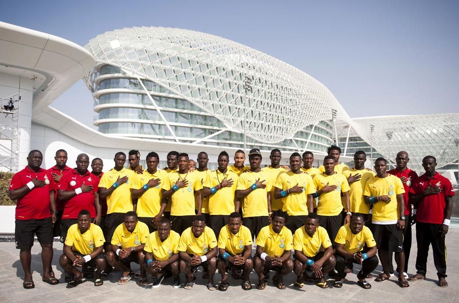 Rosa del Ghana per la Coppa d'Africa 2013