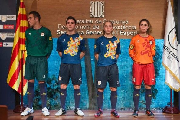 Le divise della Catalogna firmate Astore