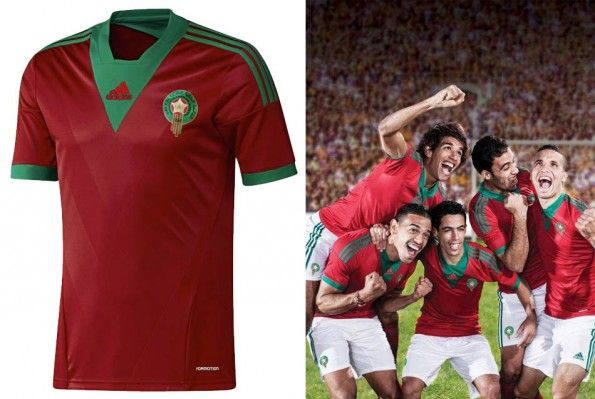 Marocco prima maglia 2013 adidas