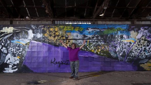 Murales Regazzoni Boca Juniors