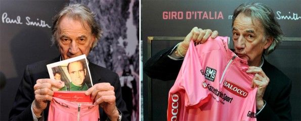 Paul Smith dedica Fiorenzo Magni maglia rosa