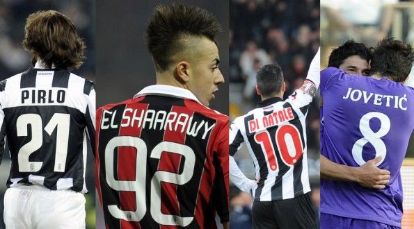 Personalizzazioni maglie Serie A 2012-2013