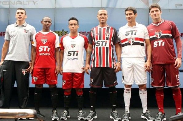 Presentazione kit Sao Paulo 2013 Penalty
