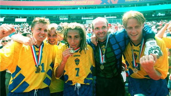 Maglia Svezia Mondiali 1994