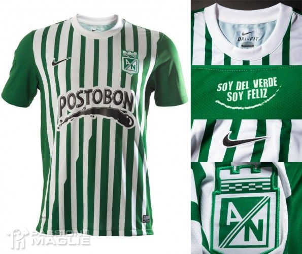 Atletico Nacional prima maglia 2013 Nike