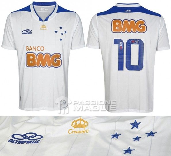 Cruzeiro seconda maglia 2013 Olympikus