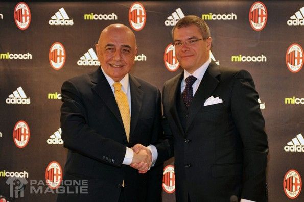 Adriano Galliani e Jean-Michel Granier
