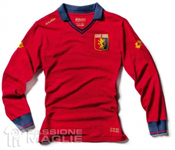 Maglia portiere Genoa celebrativa 100 anni