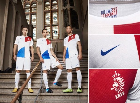 Calciatori Olanda kit trasferta 2013 Nike