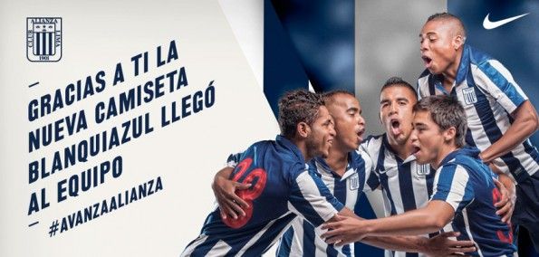 Kit Nike Alianza Lima 2013 home