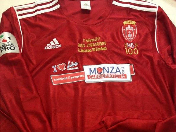 Maglia Monza Live Onlus