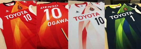 Divise Nagoya Grampus 2013 Le Coq Sportif