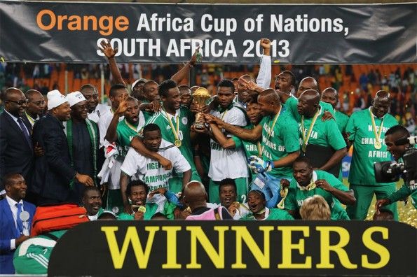 Festeggiamenti della Nigeria Coppa d'Africa 2013