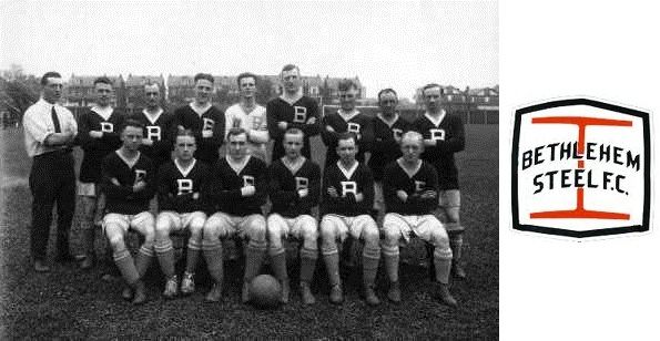 Il Bethlehem Steel FC, squadra più vincente dell'epoca pioneristica del calcio negli USA