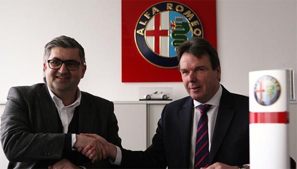 Alfa Romeo sponsor Eintracht