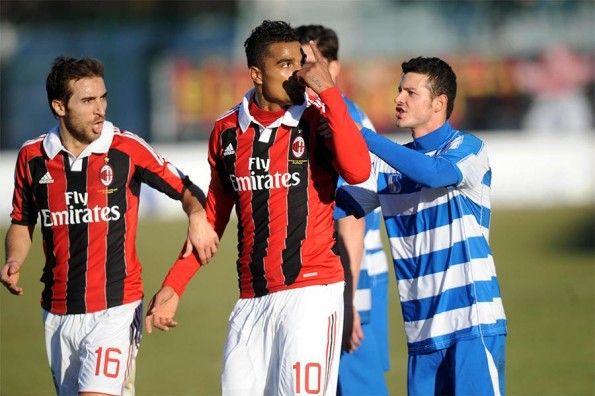 Boateng protesta in Pro Patria-Milan