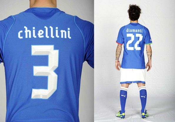 Font maglia Italia 2013 Puma