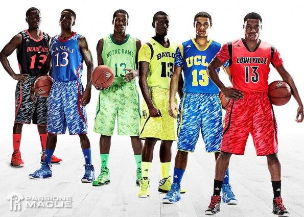 Le divise della NCAA March Madness 2013 adidas