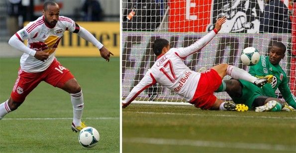 Henry e Cahill divisa New York Red Bulls