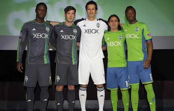 Maglie Seattle Sounders 2013 adidas